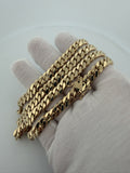 Remaining Balance — 24" 10k Yellow Gold Handmade Miami Cuban 8mm 111.05g