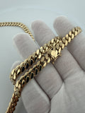 Remaining Balance — 24" 10k Yellow Gold Handmade Miami Cuban 8mm 111.05g