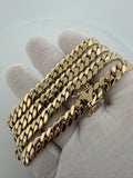 Remaining Balance — 24" 10k Yellow Gold Handmade Miami Cuban 8mm 111.05g