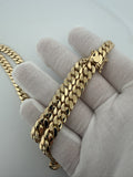 Remaining Balance — 24" 10k Yellow Gold Handmade Miami Cuban 8mm 111.05g