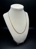 18" 14k Yellow Gold Cuban 2.5mm 10.0g