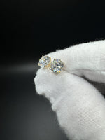 14k Yellow Gold 3ctw VS/VVS Lab Diamond Studs
