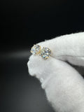 14k Yellow Gold 3ctw VS/VVS Lab Diamond Studs