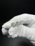 14k Yellow Gold 3ctw VS/VVS Lab Diamond Studs
