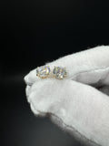 14k Yellow Gold 3ctw VS/VVS Lab Diamond Studs