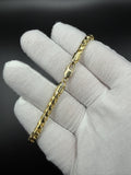 $2,000 Deposit — 8" 14k Yellow Gold Franco 4.5mm (Shortening to 7.5")