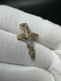 1.25" 14k Yellow Gold Star of David 5mm Bail 1.84g