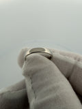 Size 7 14k White Gold 3mm Band 3.0g