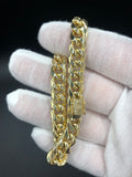 7.5” Miami Cuban Bracelet 9.25mm 10k Yellow Gold