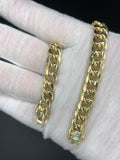 7.5” Miami Cuban Bracelet 9.25mm 10k Yellow Gold