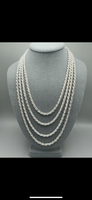 4.4mm Silver Rope Chain Diamond Cut