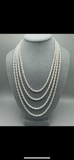 4.4mm Silver Rope Chain Diamond Cut