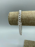 7mm Silver Miami Cuban Link Chain with box lock clasp