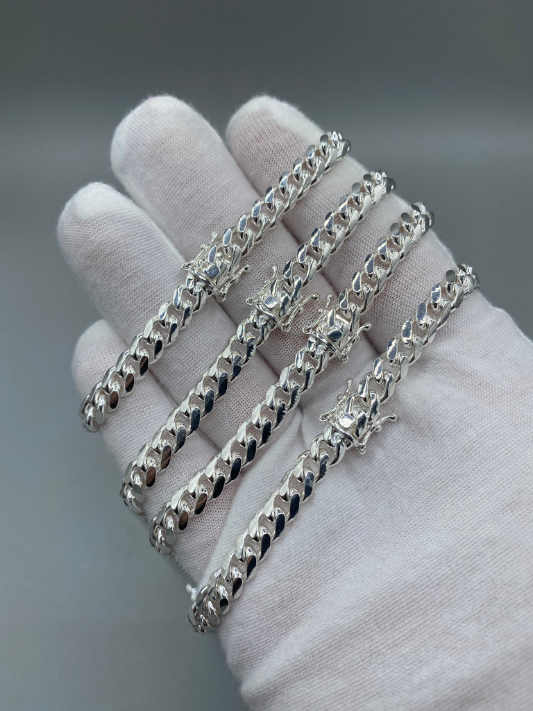 7mm 925 Silver Miami Cuban Chain | Ott Family Jewelry